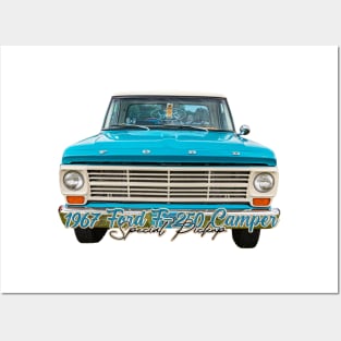 1967 Ford F250 Camper Special Pickup Posters and Art